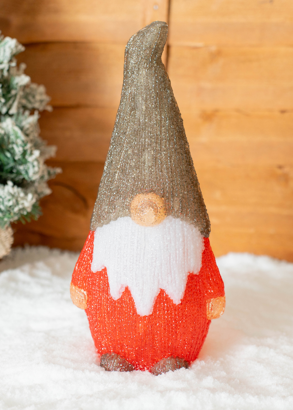 ValueLights Red Gilbert Gonk LED Christmas Decoration (40cm x 15cm x 18cm)
