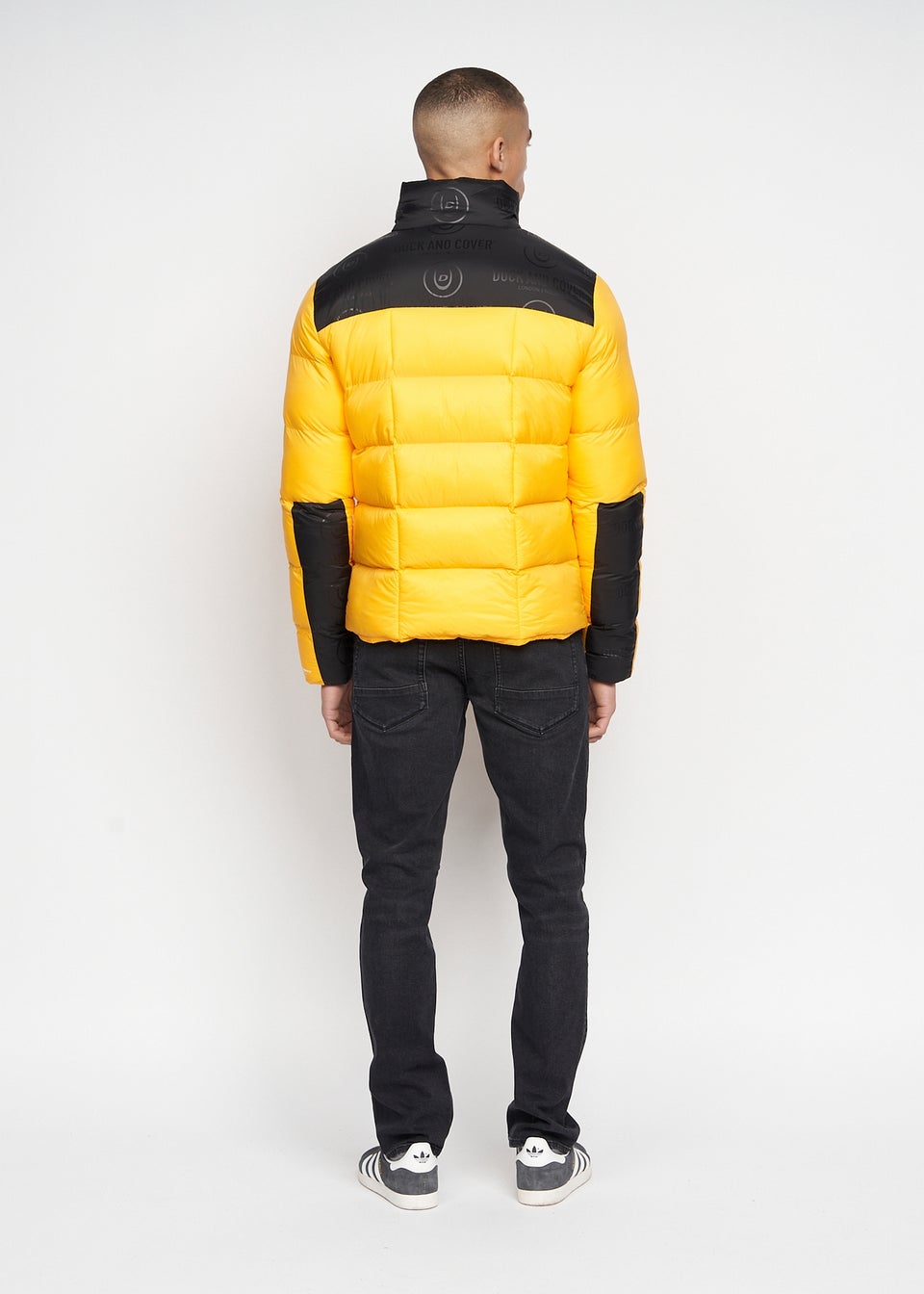 Duck & Cover Yellow Synflax Puffer Jacket