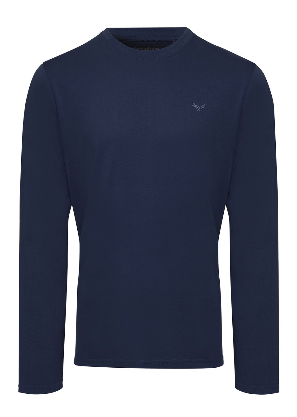 Threadbare Blue 5-Pack Assorted Long Sleeve Cotton T Shirts