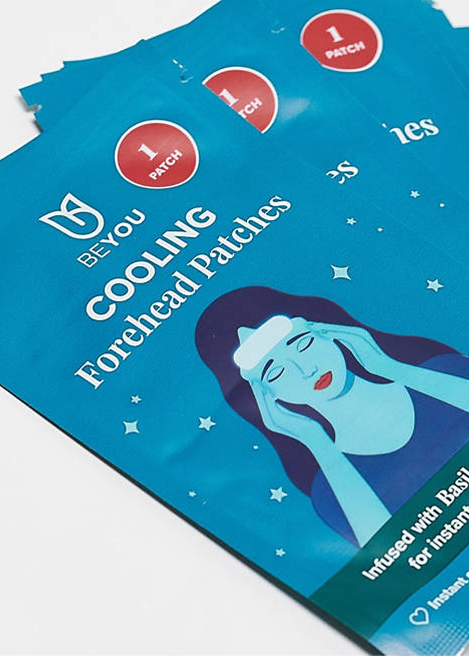 Be You Cooling Forehead Patches (Pack of 10)