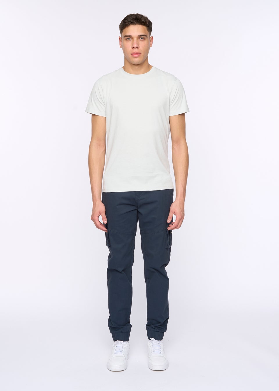 Duck & Cover Navy Chemmer Woven Jog Pants