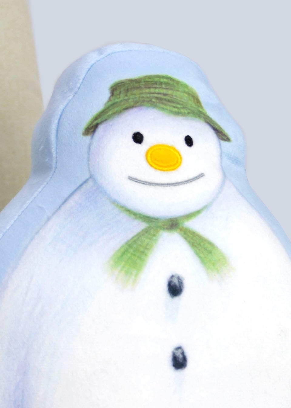 The Snowman Devine Shaped Decorative Cushion