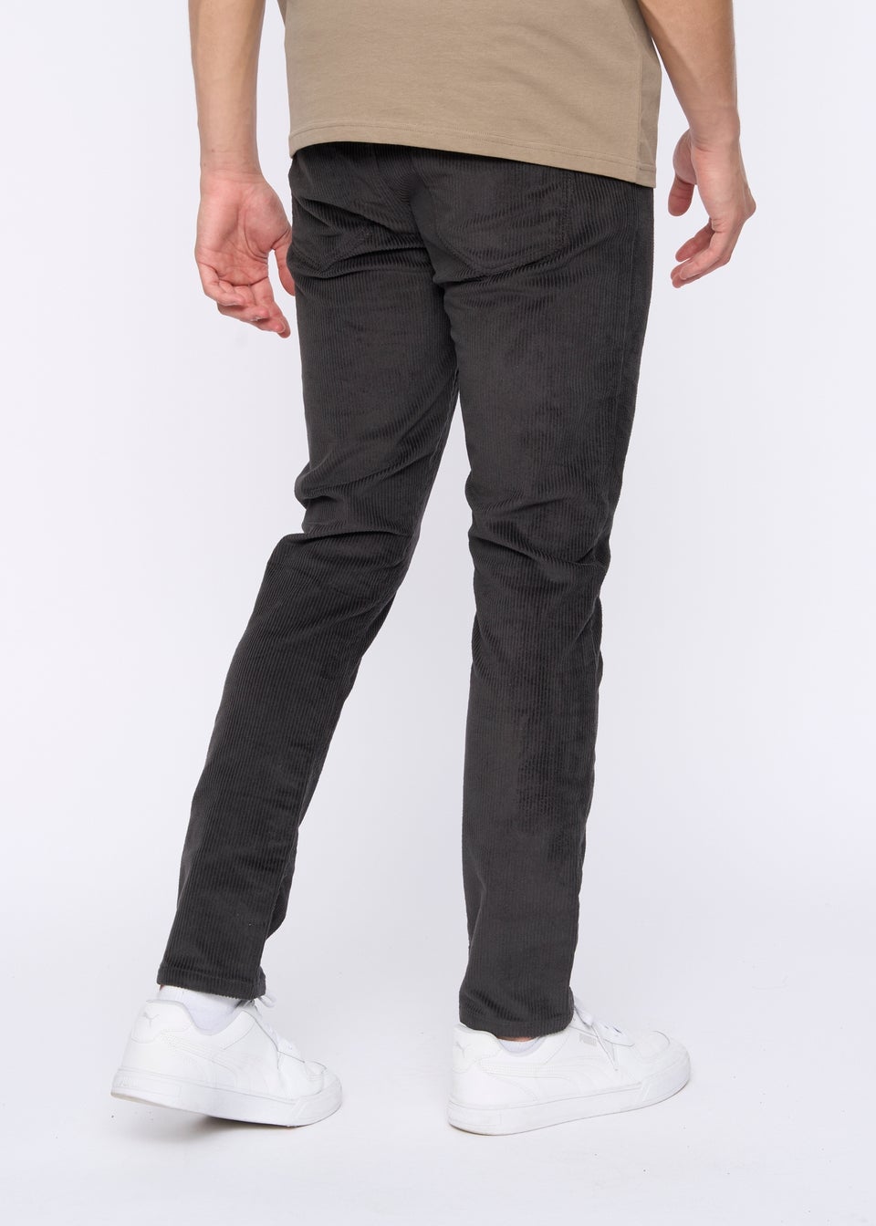 Duck & Cover Anthracite Cordsome Trousers