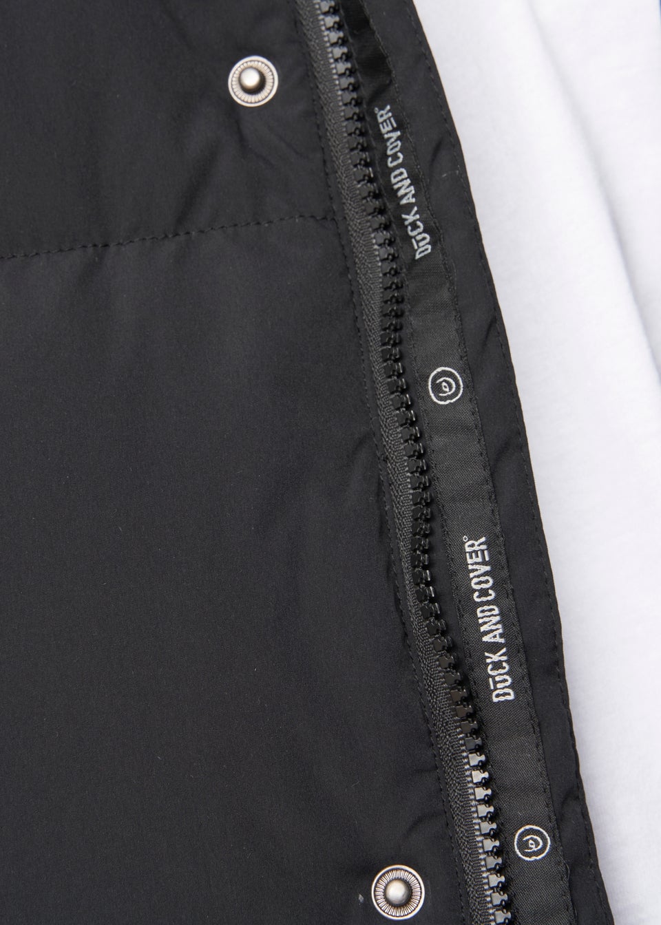 Duck & Cover Black Fletchley Puffer Jacket