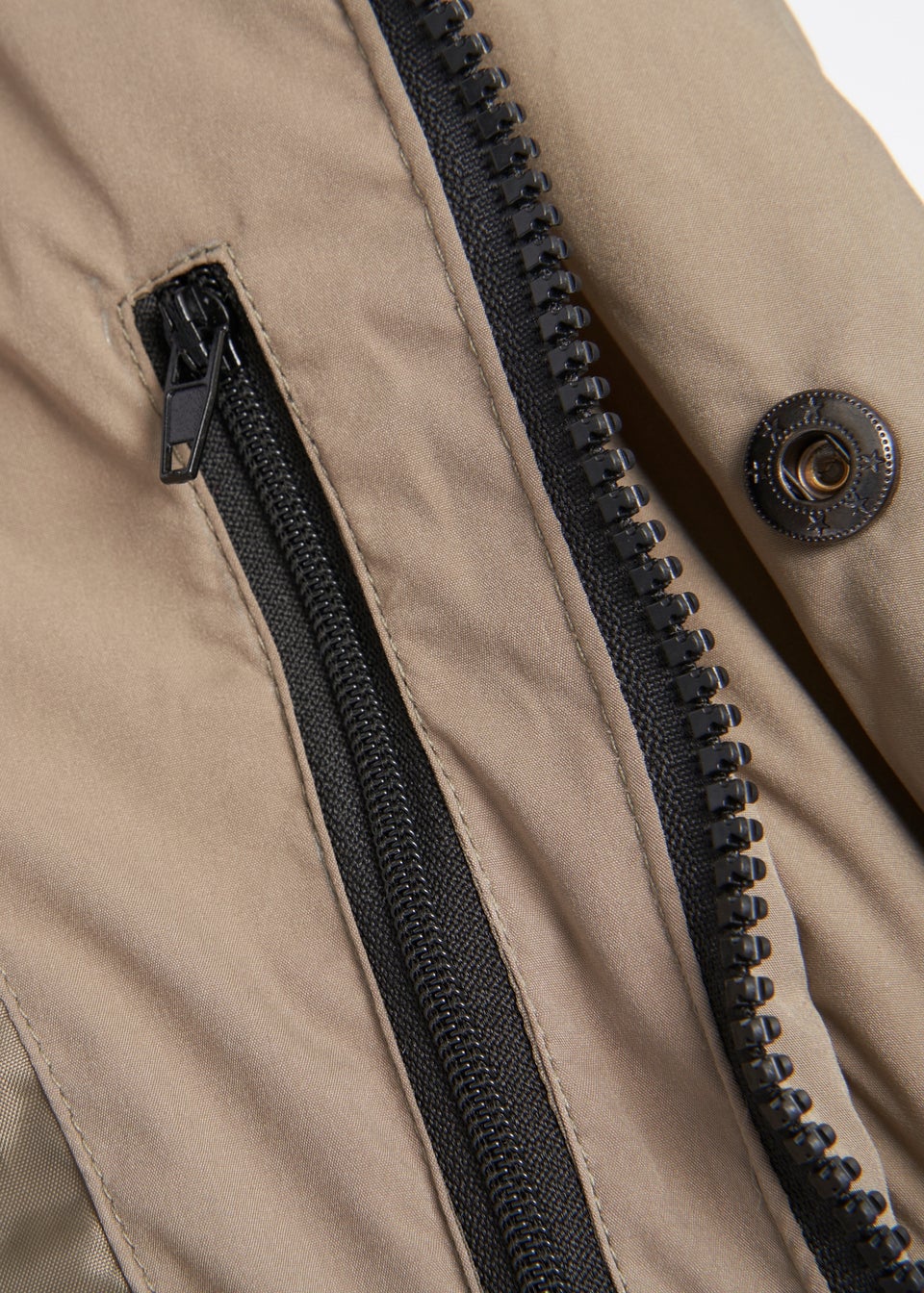 Duck & Cover Beige Fletchley Puffer Jacket