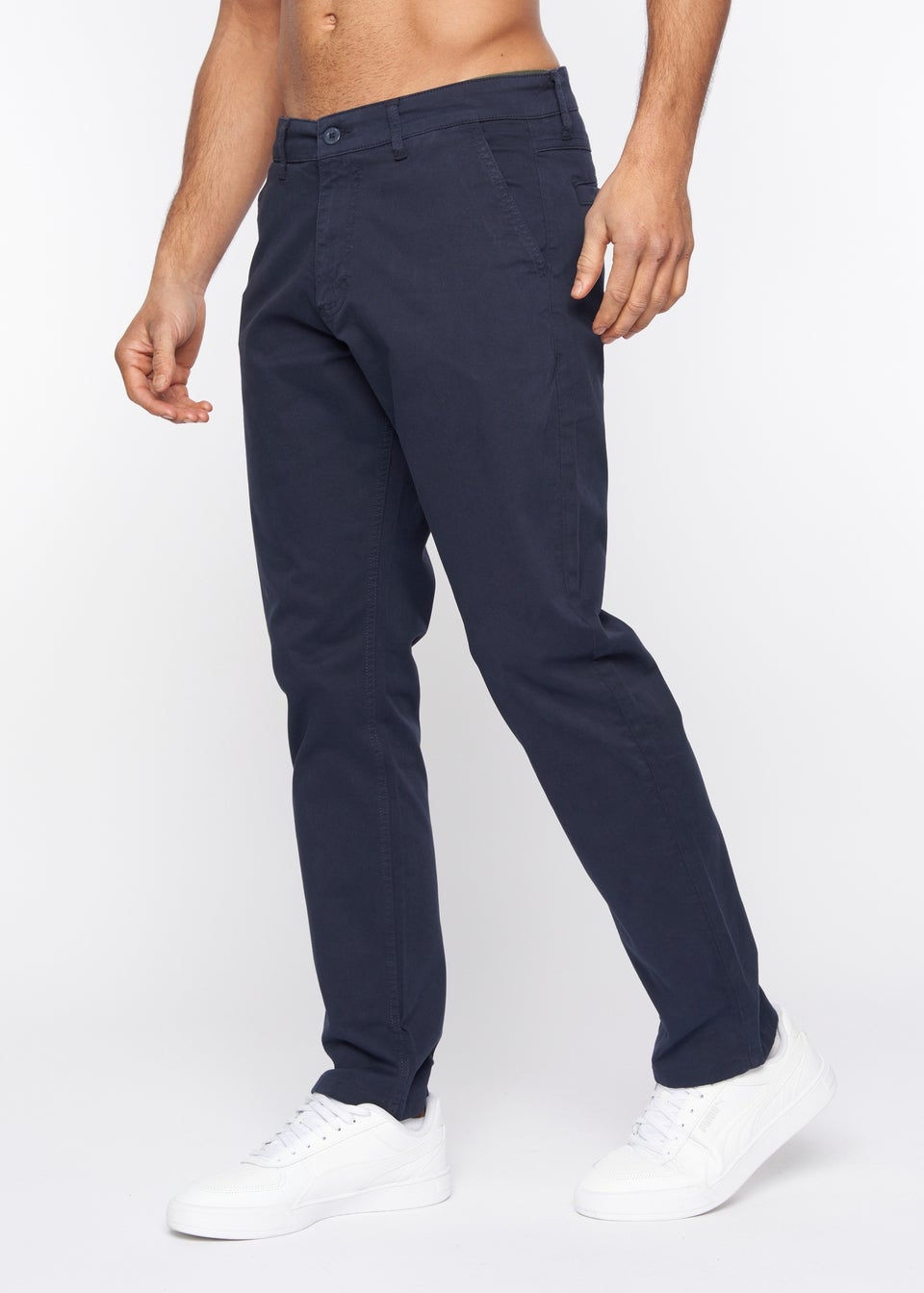 Duck & Cover  Navy  Moretor Chinos