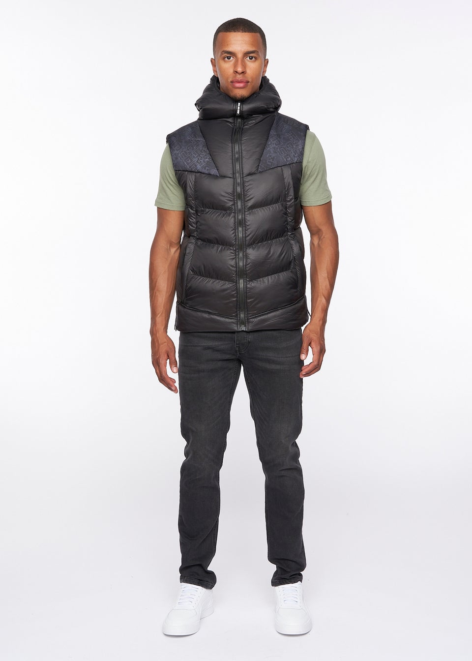 Duck & Cover Black Rierson Gilet