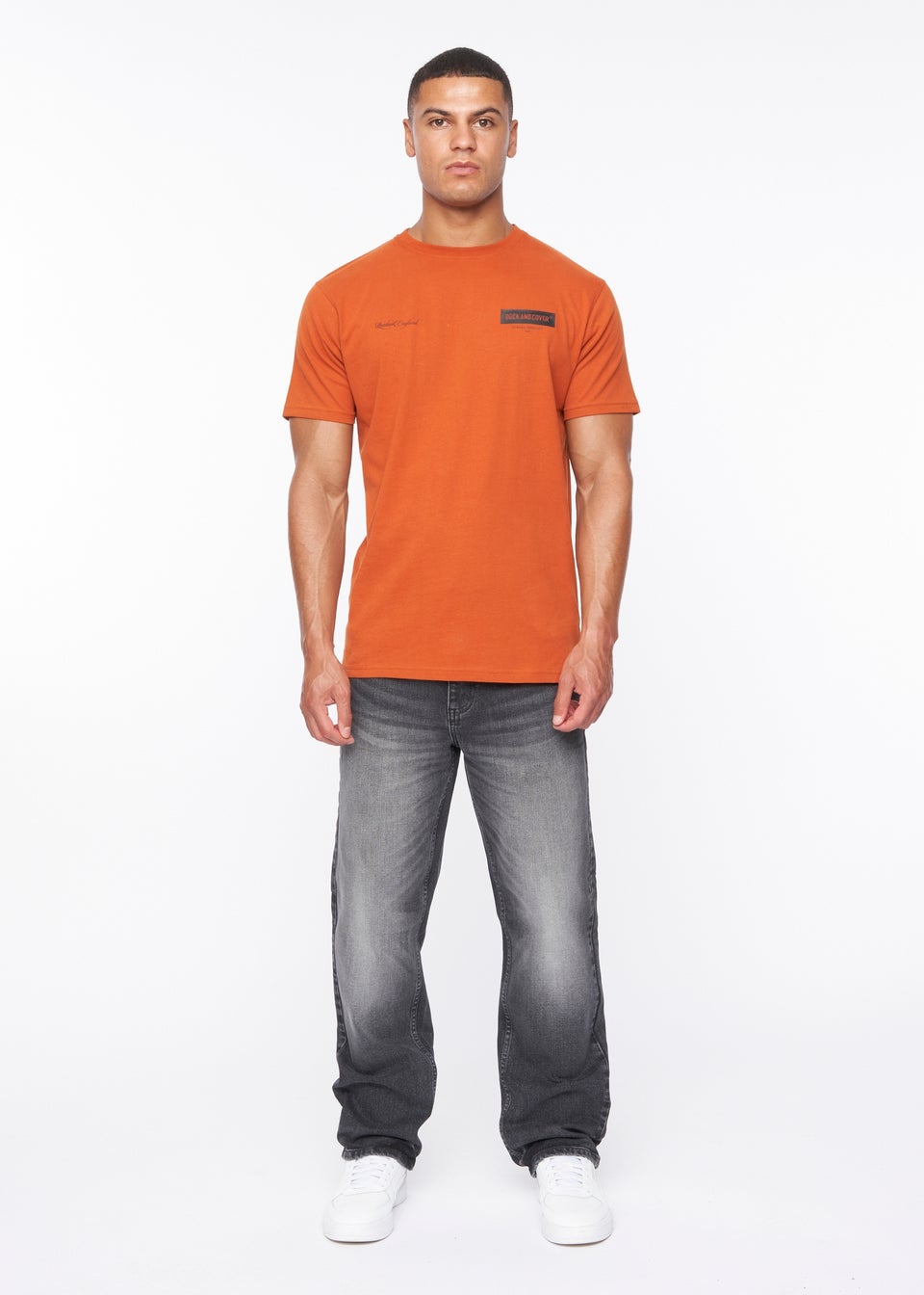 Duck & Cover  Black  Rushawn Relaxed Fit Jeans