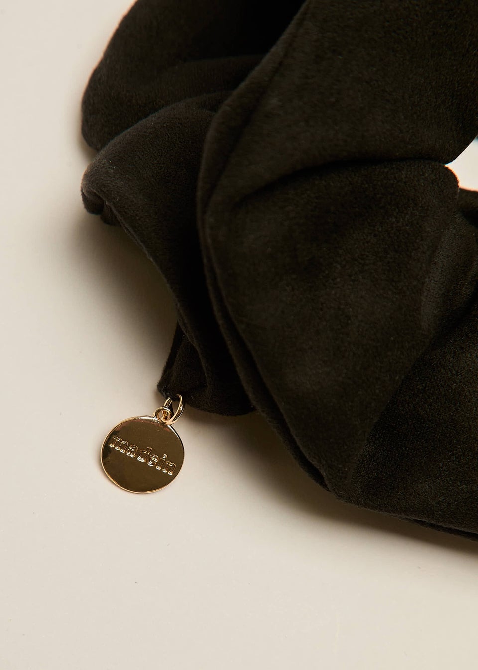 Madein Black Astrid Layered Scrunchie