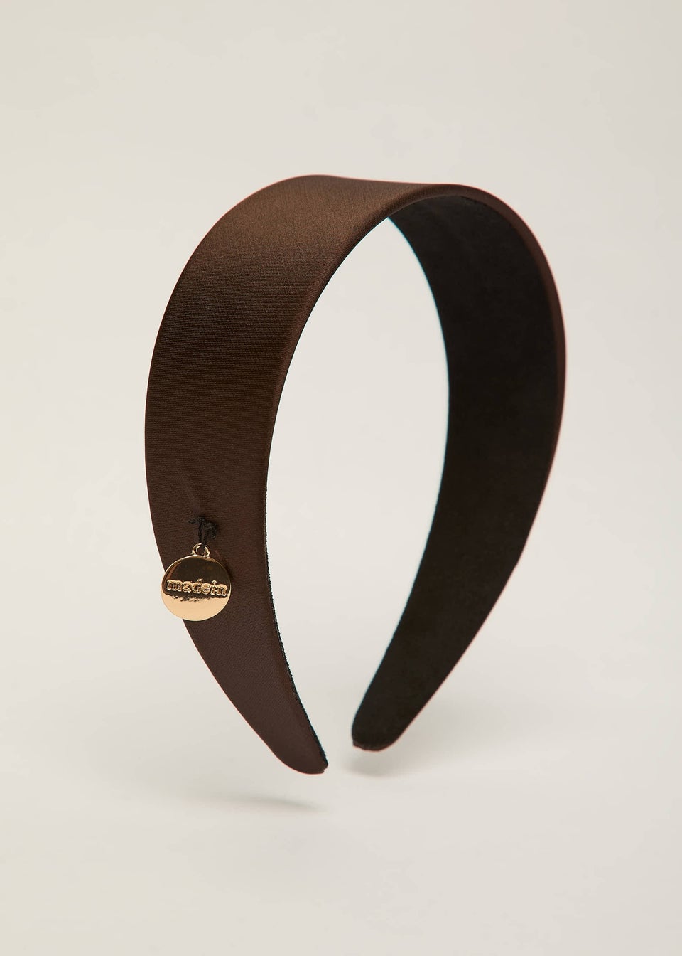 Madein Chocolate Premium Satin Anya Headband