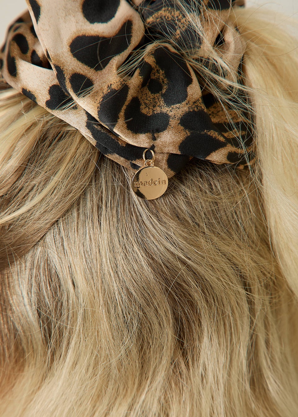 Madein Multi Leopard Layered Laila Scrunchie