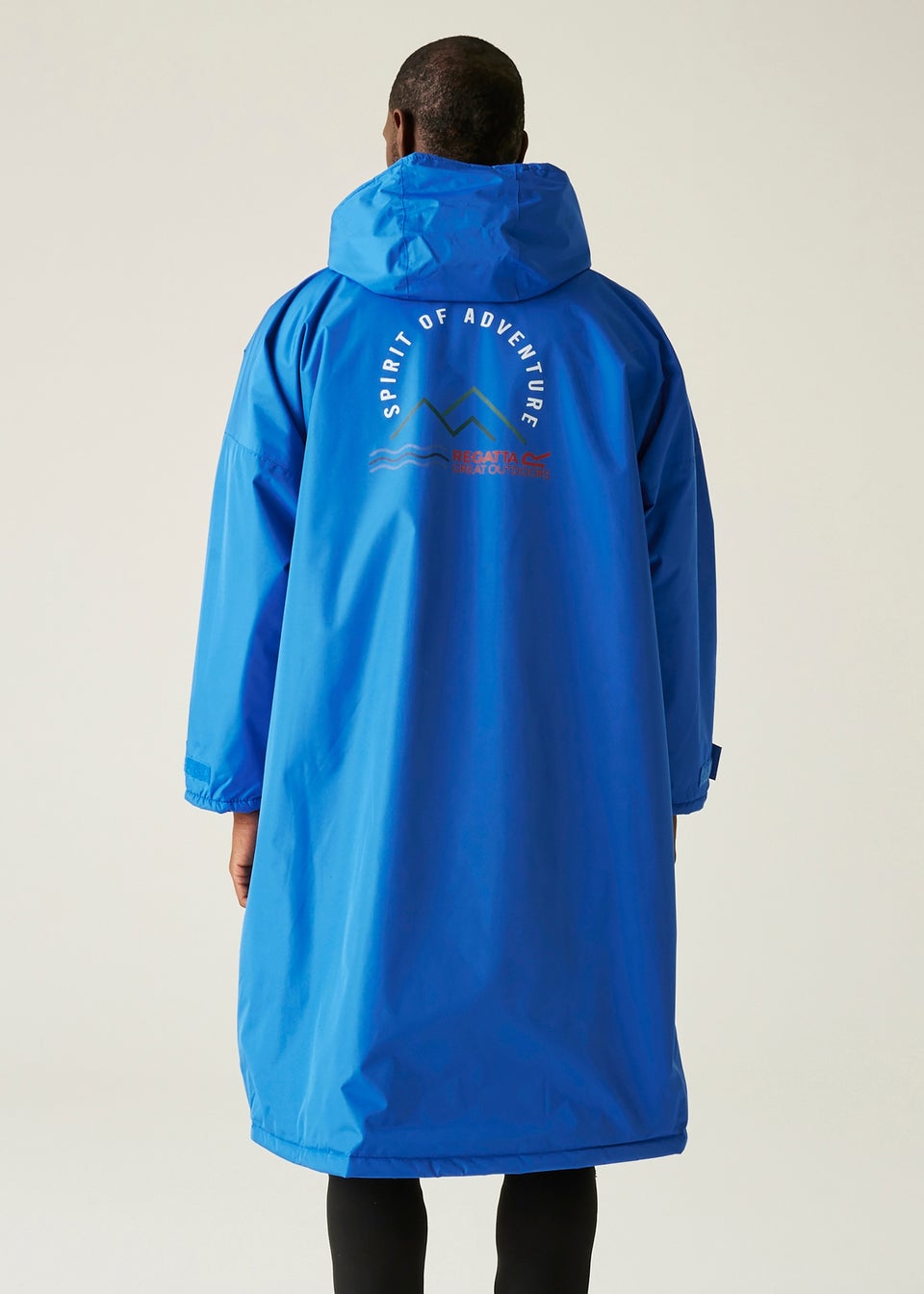 Regatta Oxford Blue Adult Changing Waterproof Hydrofort Robe