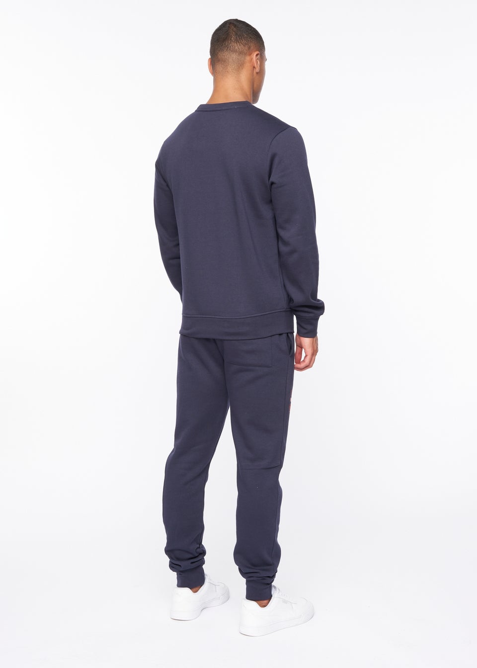 Duck & Cover Navy Jennerkins Crew Sweatshirt