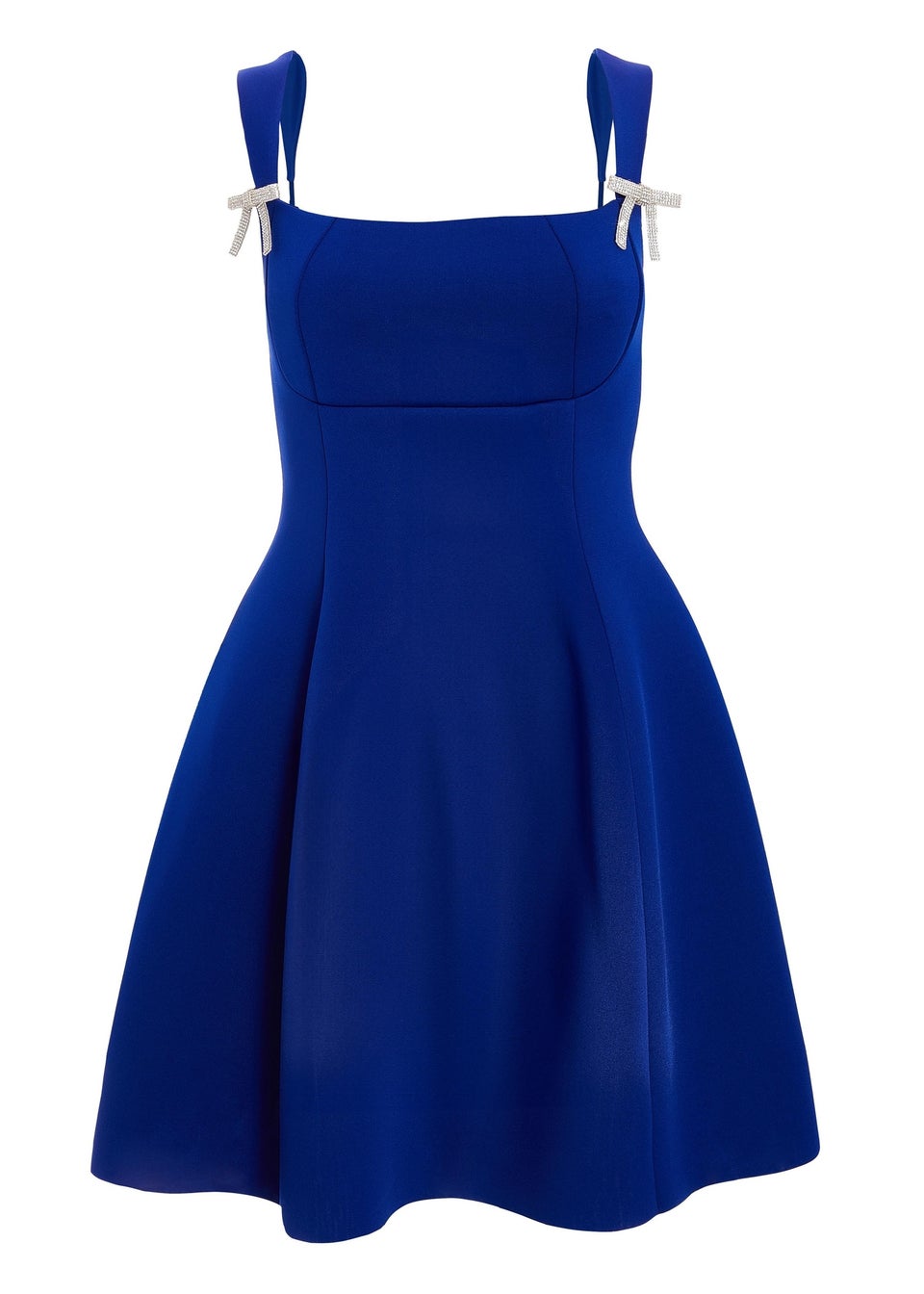 Quiz Blue A-Line Mini Dress
