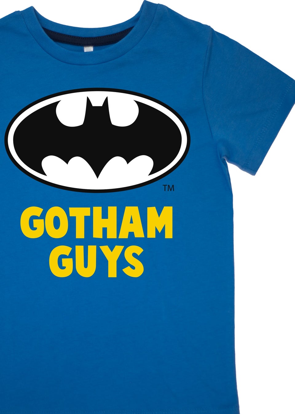 DC Comics Batman Gotham Guys Kids Blue Camo Pyjamas (3-8 Years)