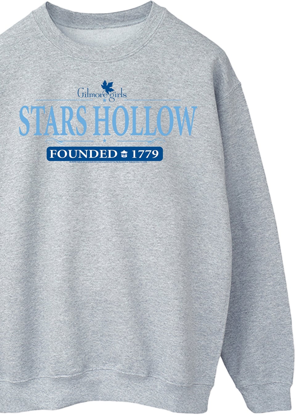 Gilmore Girls Stars Hollow Heather Grey Sweatshirt