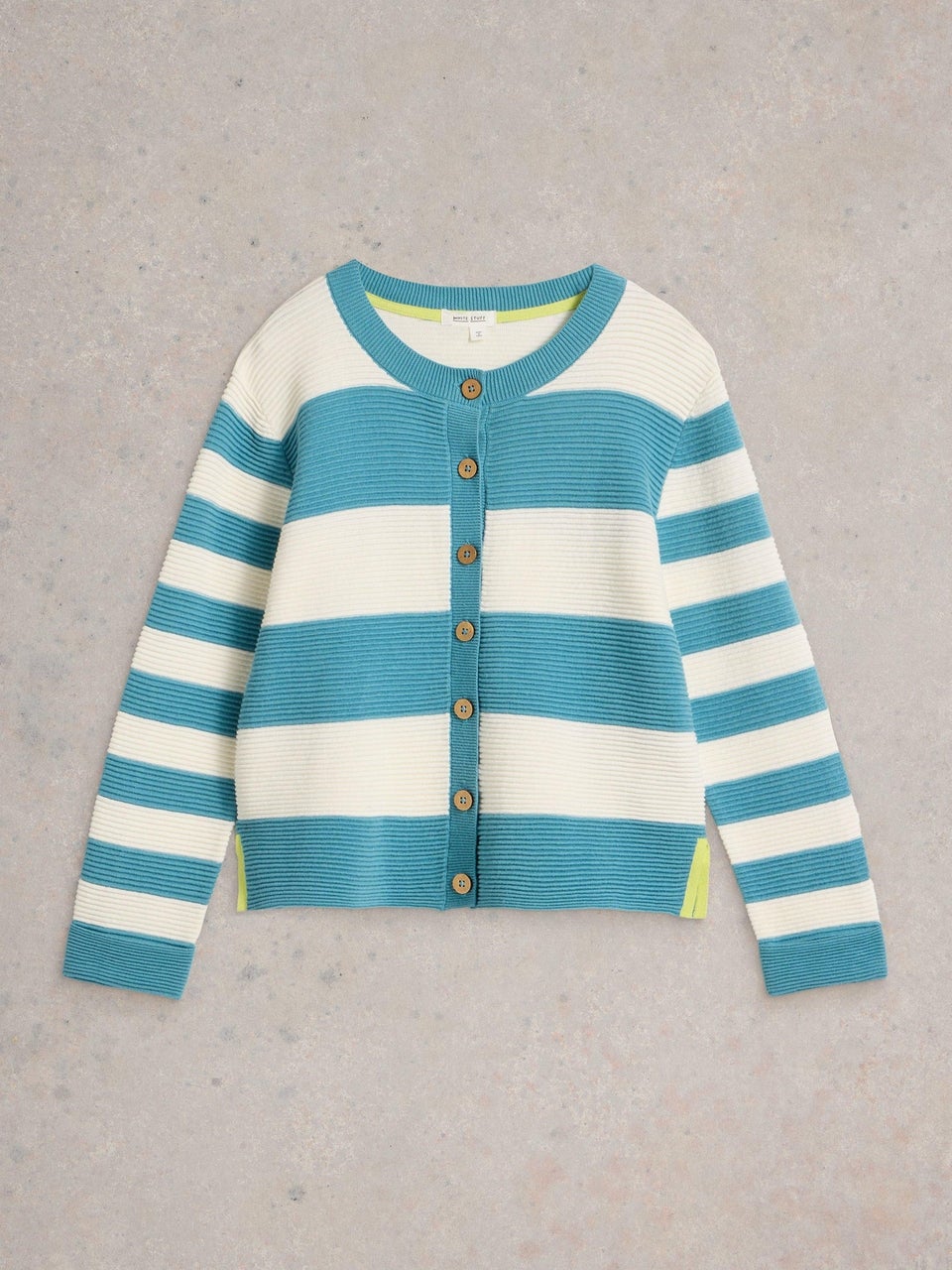 Gestreifte Strickjacke Jana