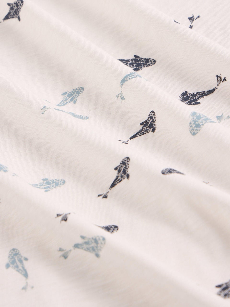 T-Shirt Abersoch mit Fischmotiv