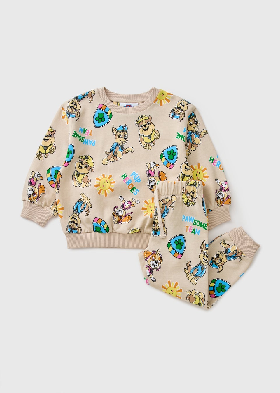 Kids Cream Paw Patrol NSPCC Sweat Set (1-7yrs)