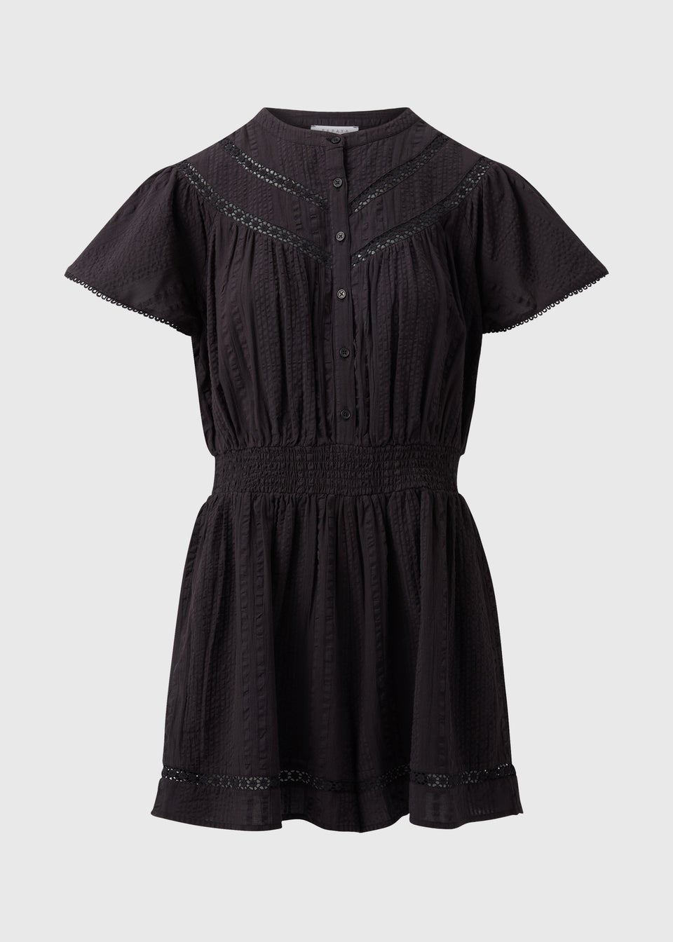 Black Lace Playsuit
