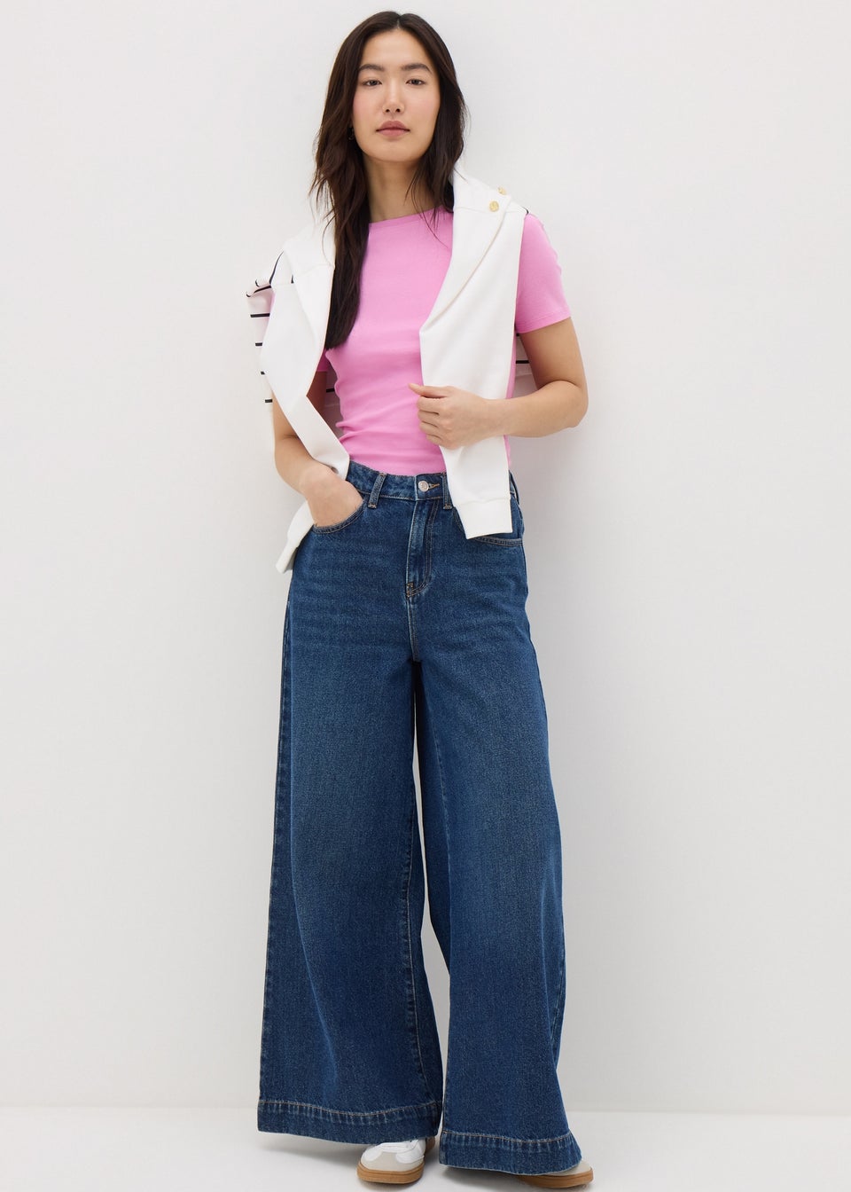 Pink Fitted T-Shirt