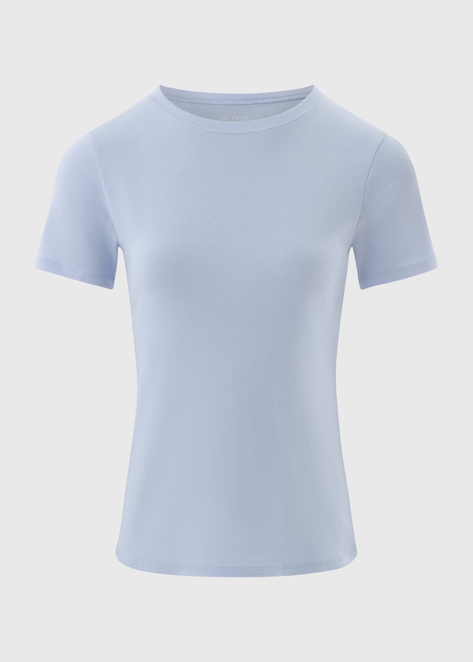 Pale Blue Fitted T-Shirt