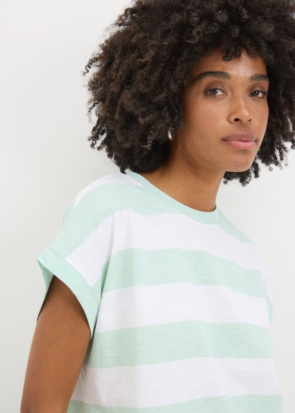 Aqua Stripe T-Shirt