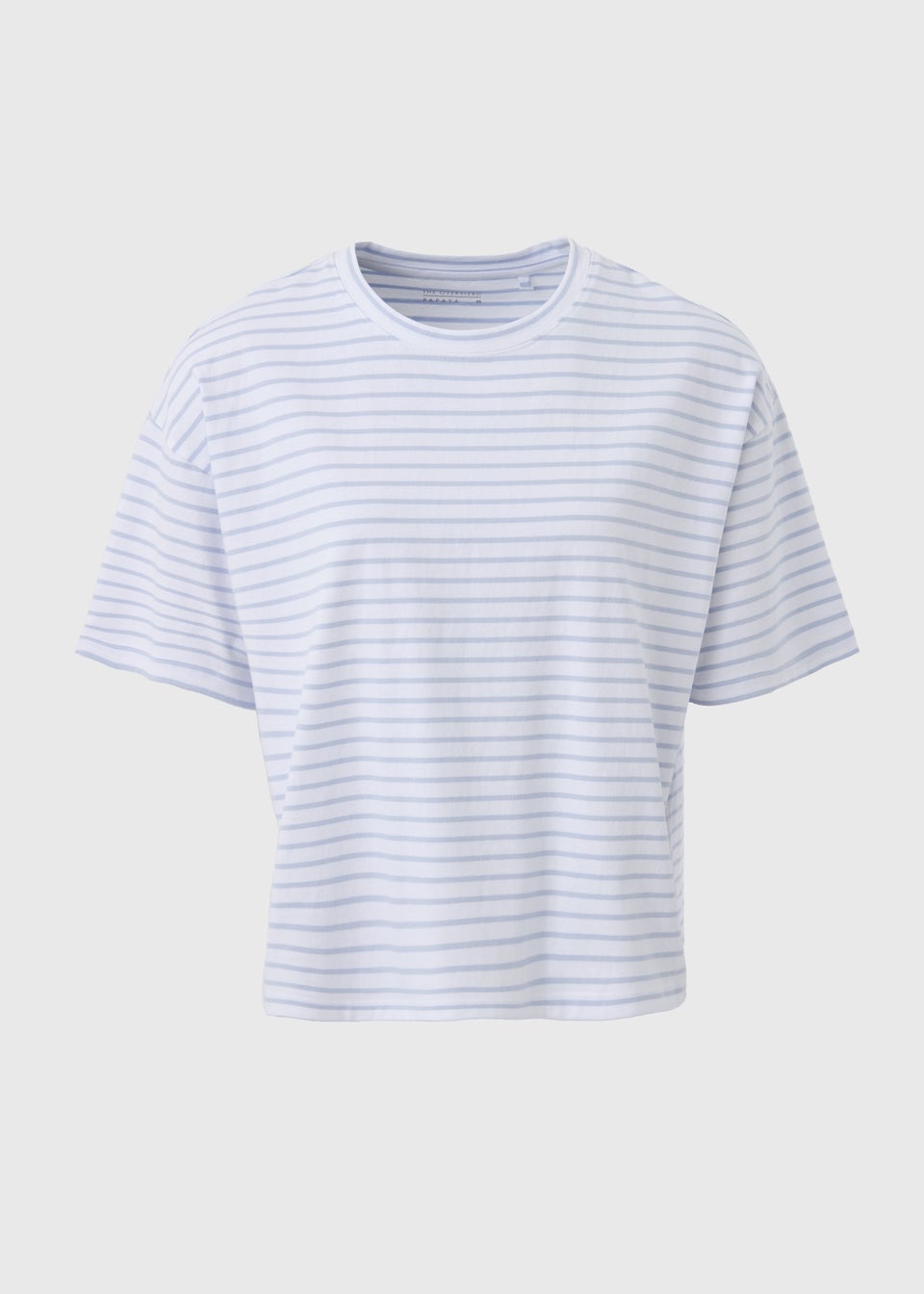 Blue Stripe Boxy T-Shirt