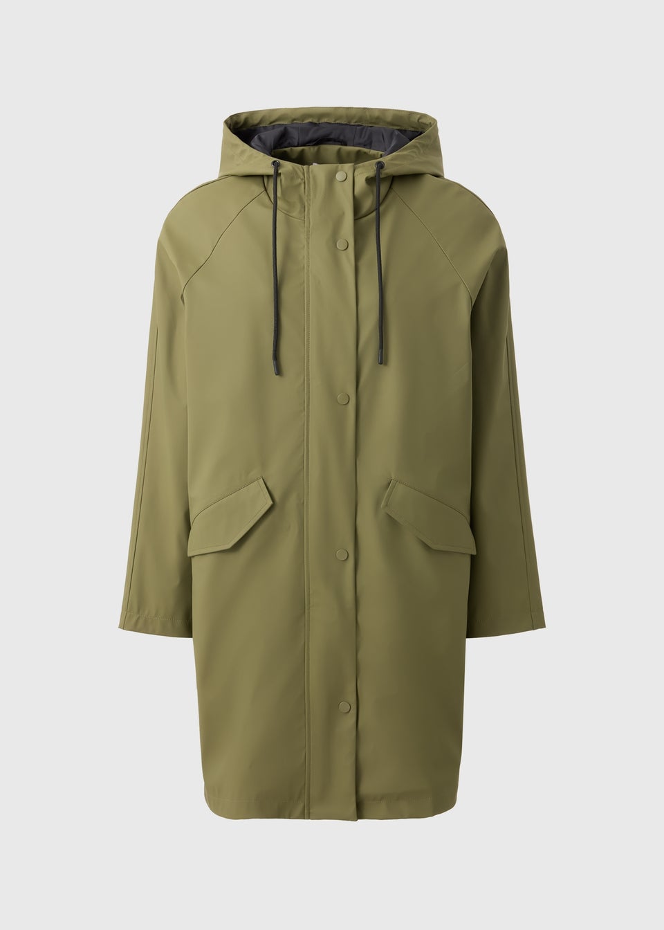 Khaki Showerproof Parka Jacket