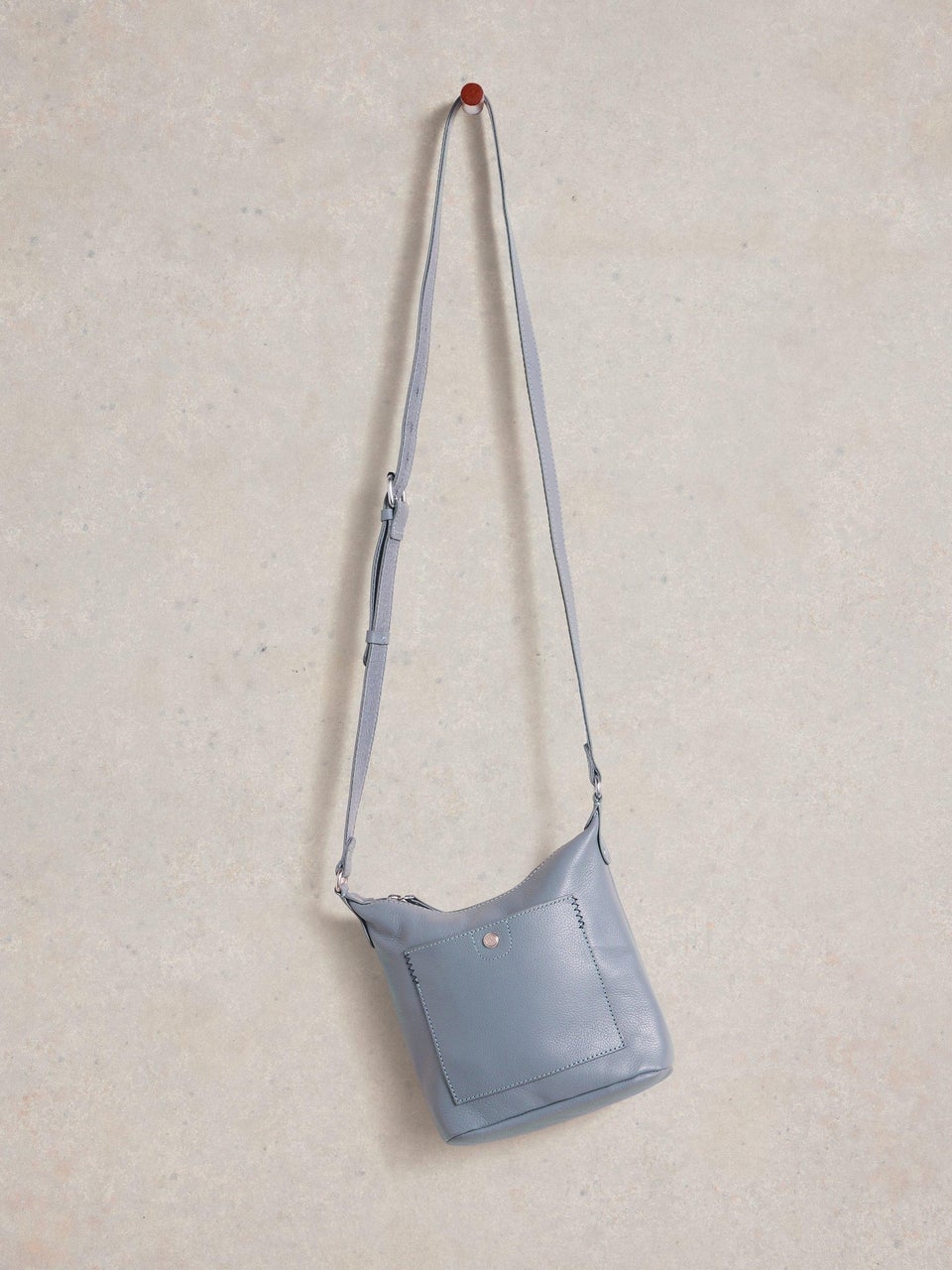 Mini Fern Crossbody-Tasche aus Leder