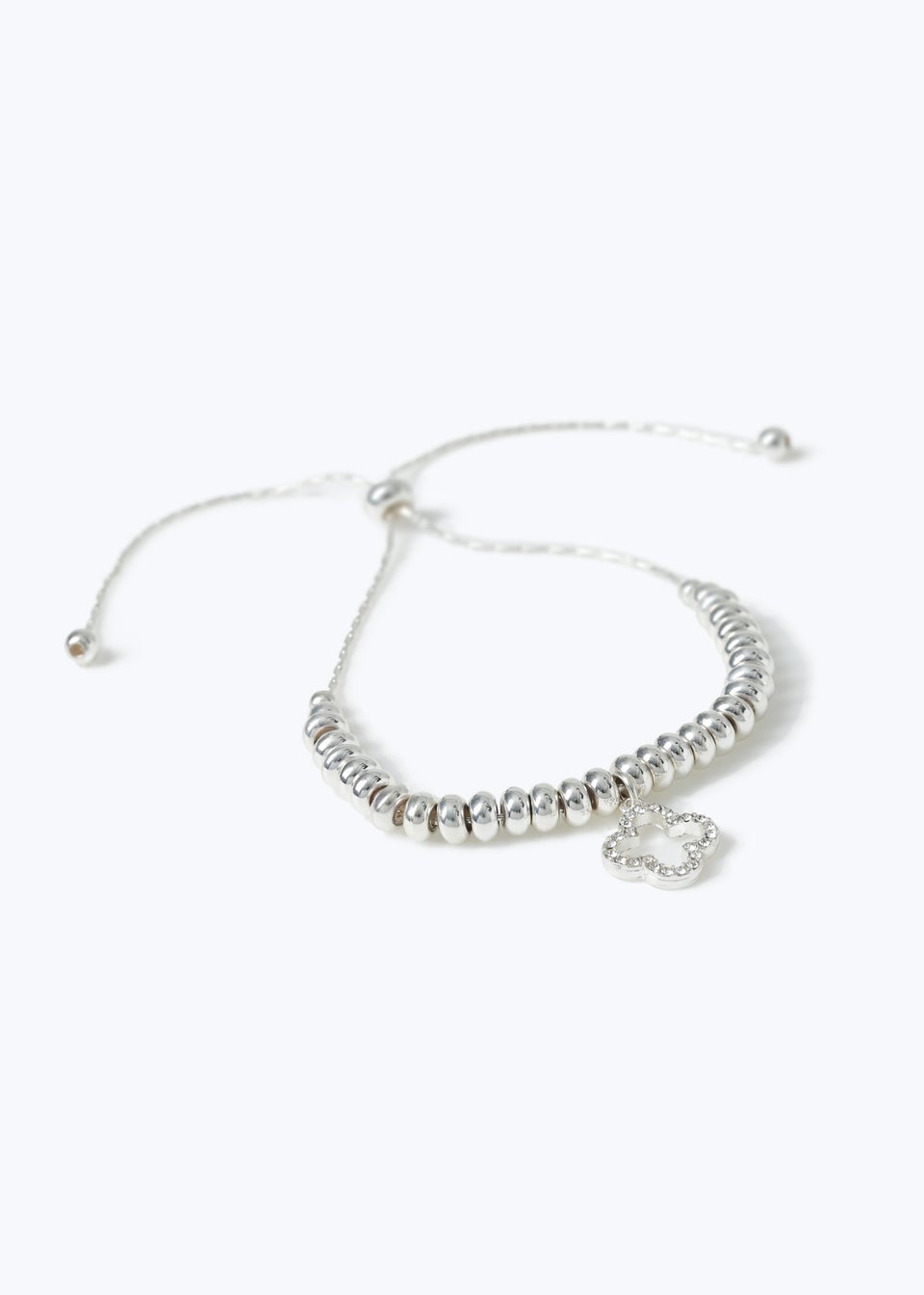 Muse Silver Gift Boxed Clover Bracelet