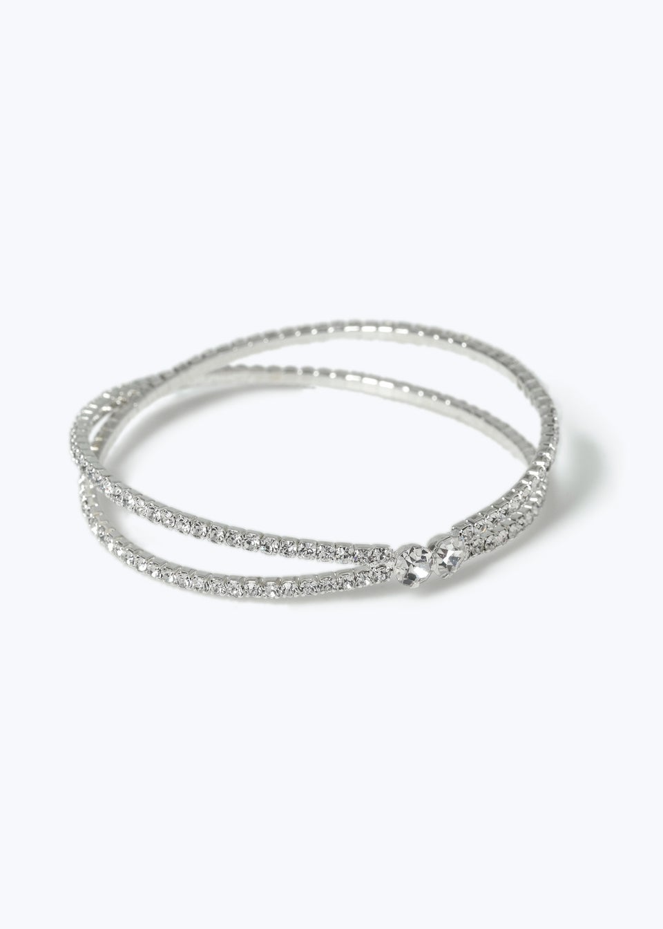 Muse Silver Cupchain Bangle