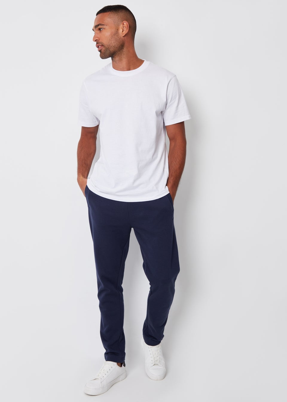 Threadbare Navy Straight Leg Joggers