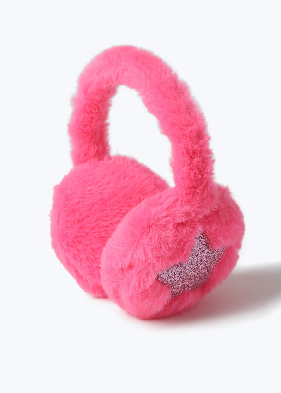 Muse Pink Star Glitter Earmuffs