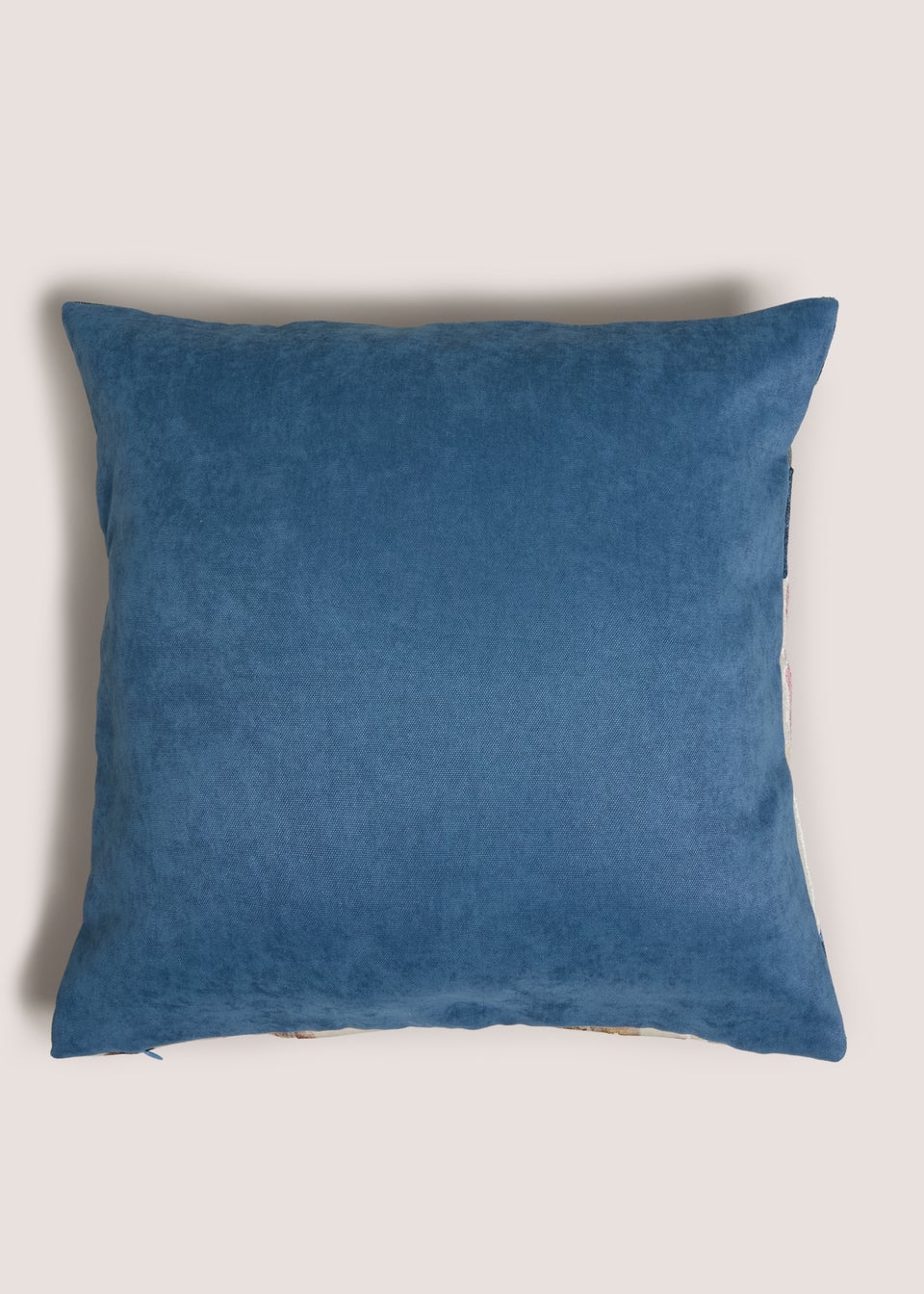 Blue Watercolour Stripe Cushion
