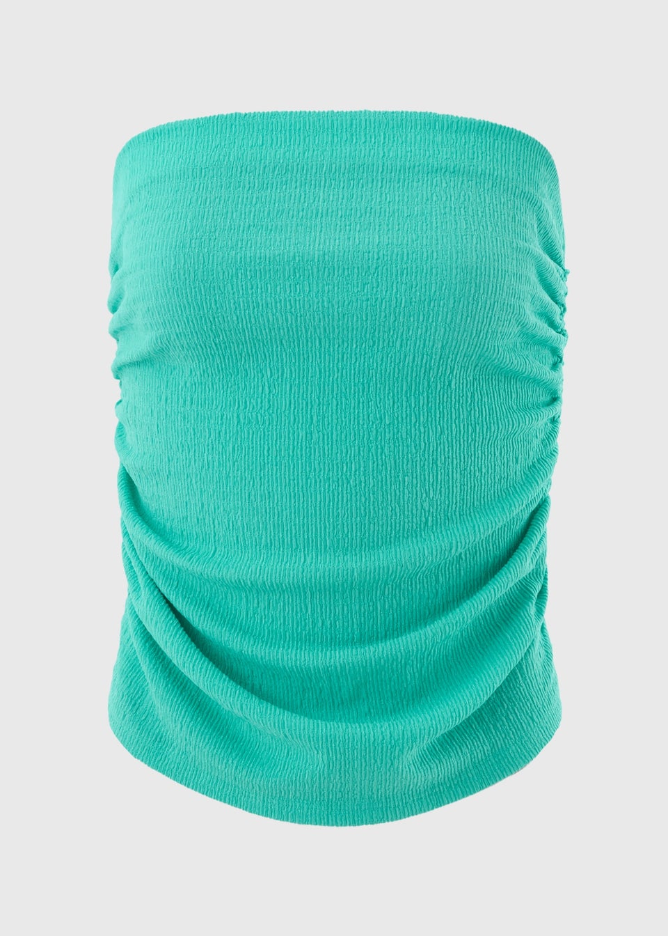 Green Bandeau Top