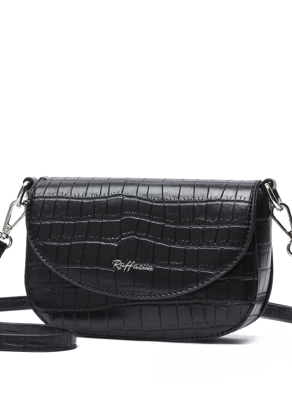 Raffaella Black Cross Body Phone Bag