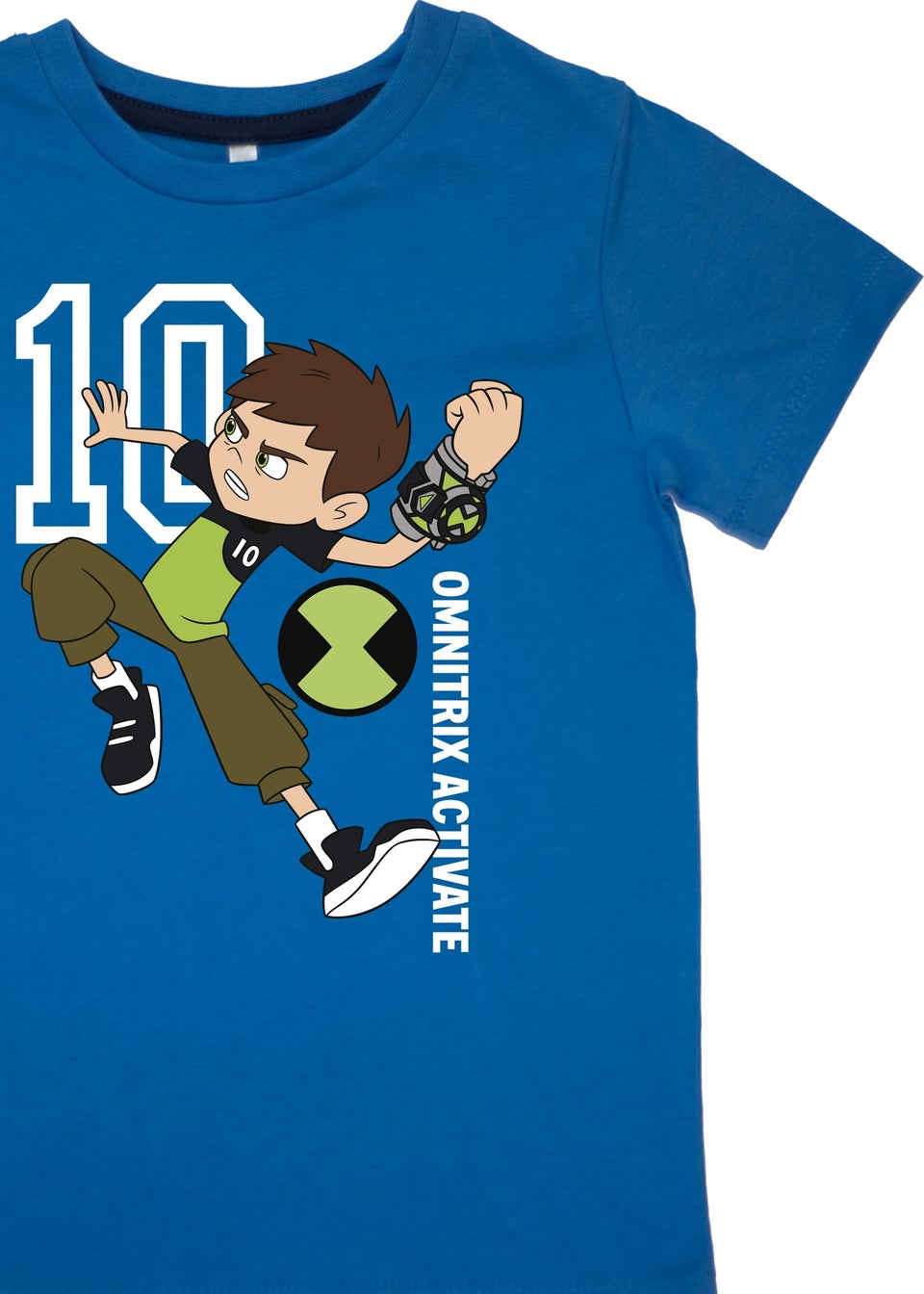 Ben 10 Omnitrix Activate Kids Blue Camo Pyjamas (3-8 Years)