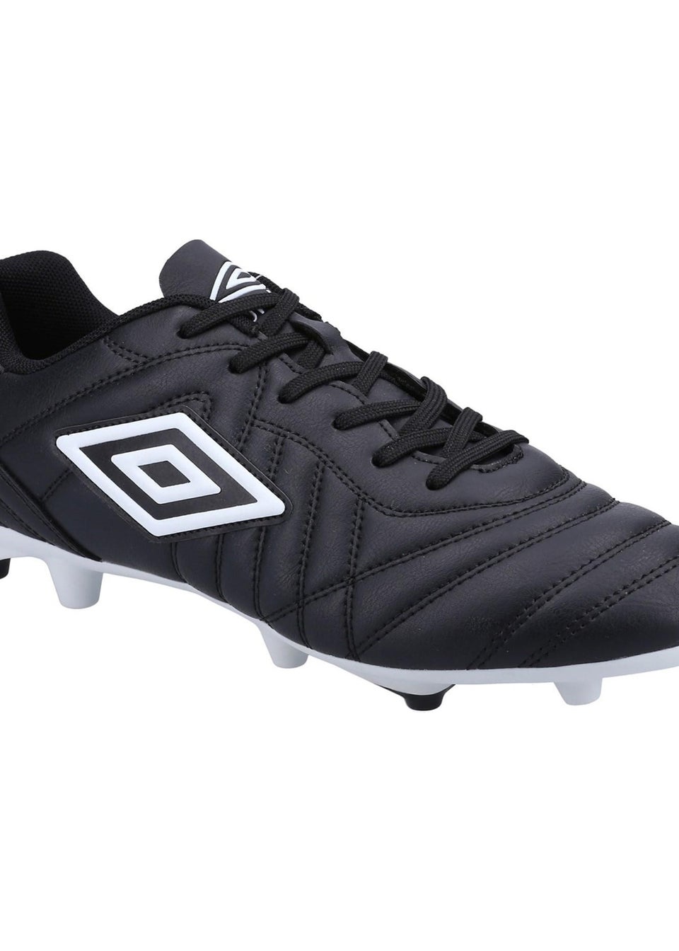 Umbro Black/White Speciali Liga Leather Football Boots