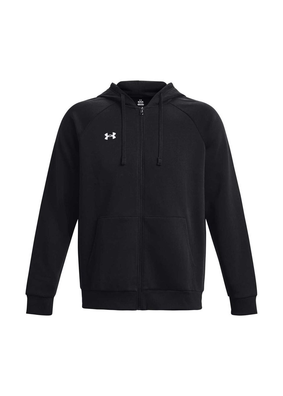 Under Armour Black Rival Fleece Full Zip Hoodie Matalan
