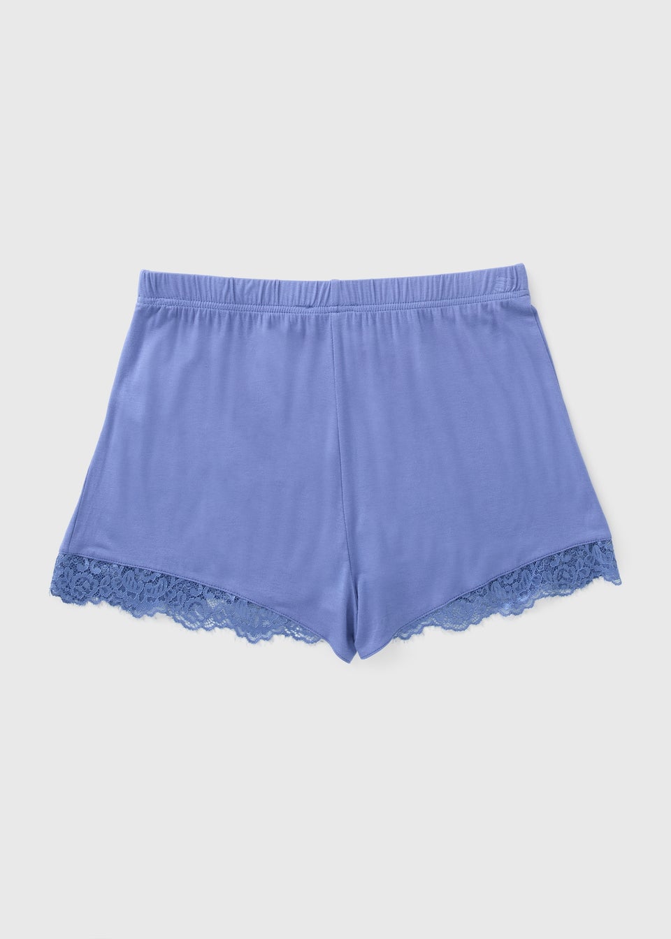 Blue Lace Pyjama Shorts