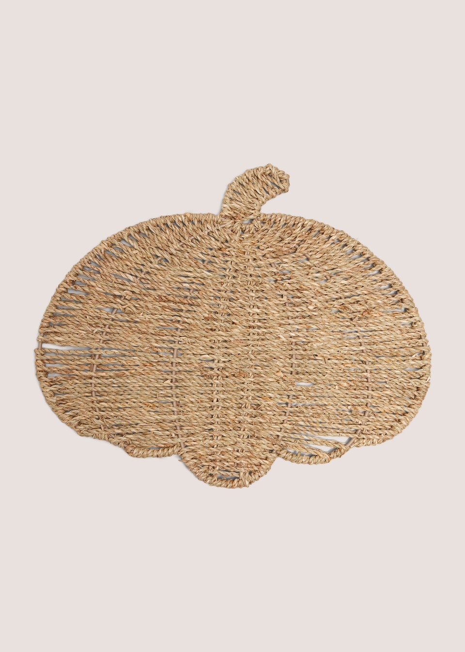 Neutral Woven Pumpkin Placemat