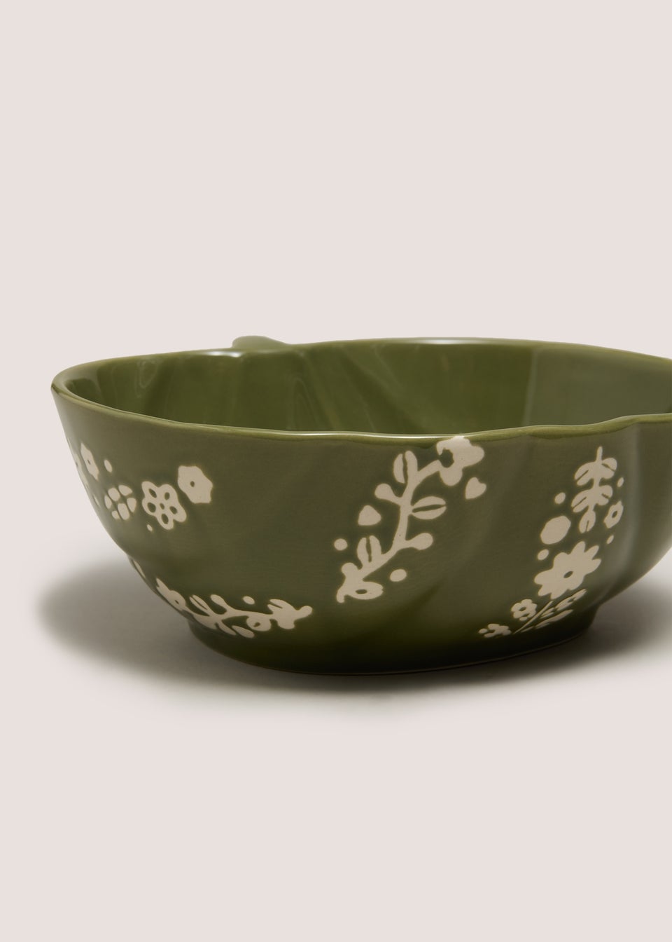 Green Hello Autumn Foliage Bowl
