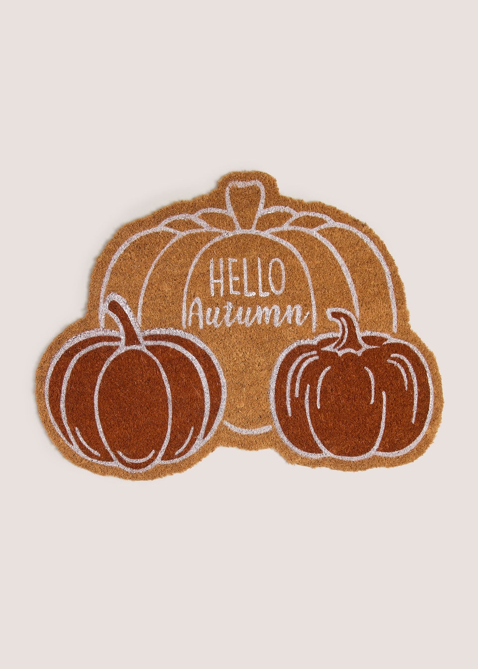 Pumpkin Autumn Door Mat
