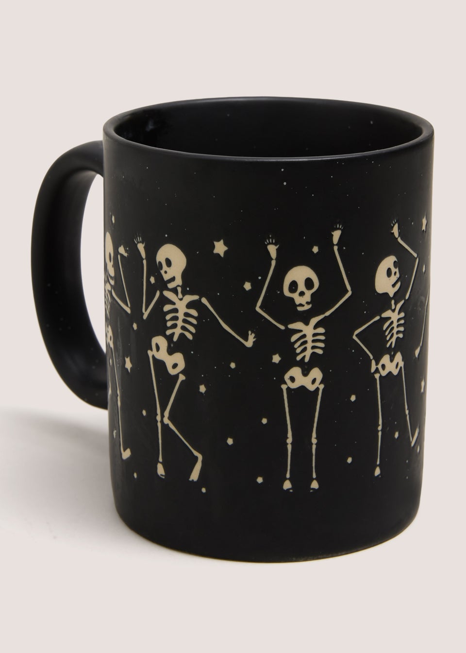 Black Skeleton Mug