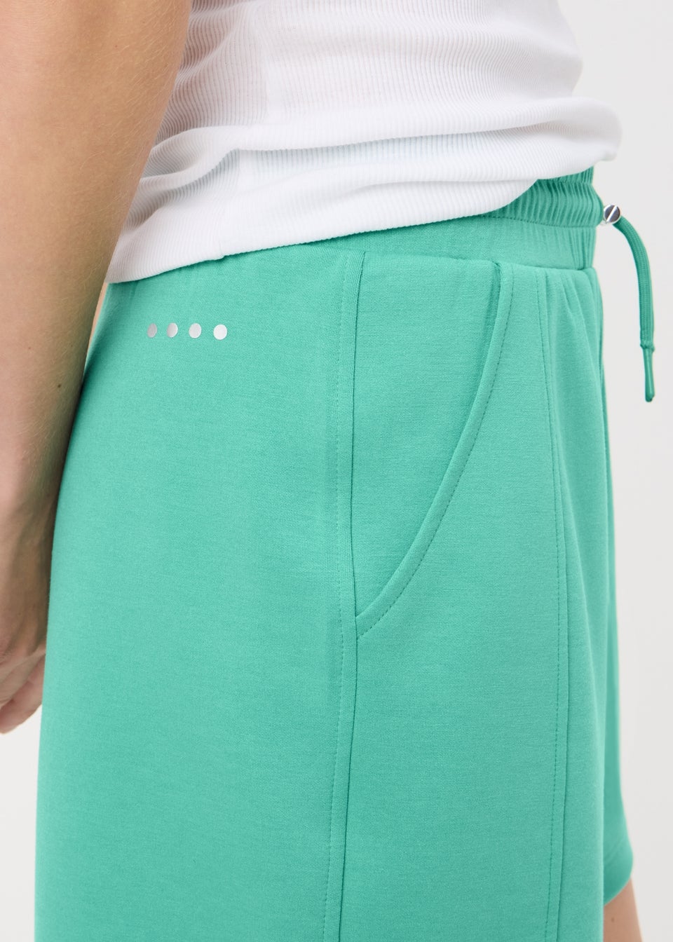 Souluxe Green Soft Touch Shorts