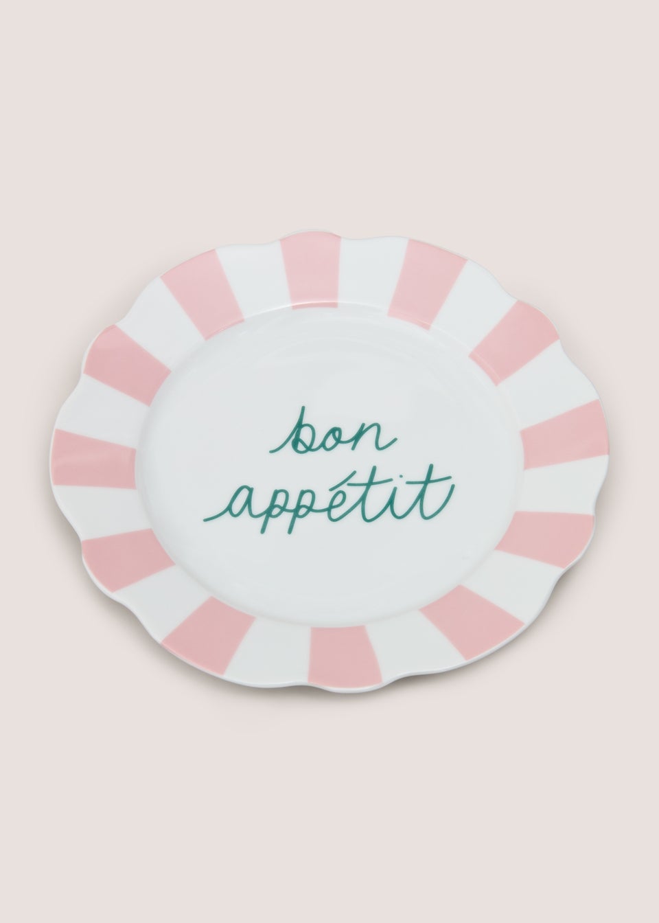 Pink Bon Appetit Side Plate