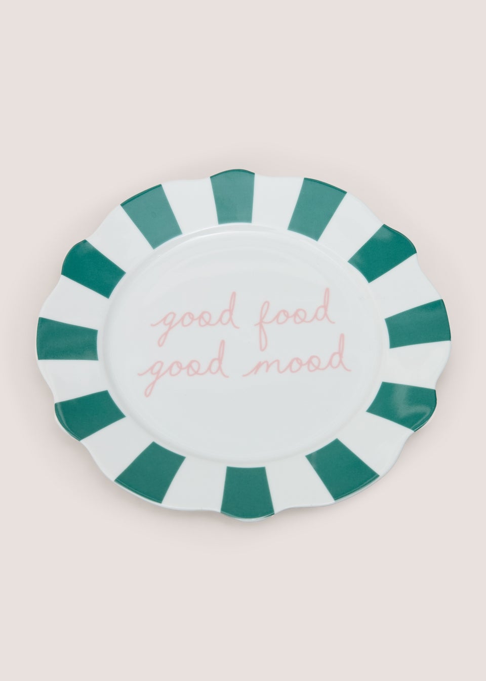 Green Good Vibes Side Plate