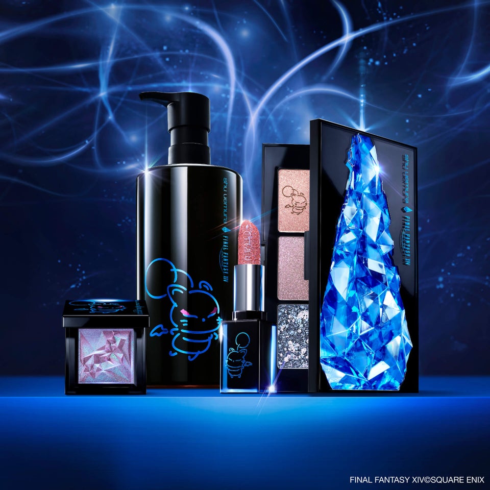 shu uemura x FINAL FANTASY XIV ultime8∞ sublime tsubaki cleansing oil 150ml