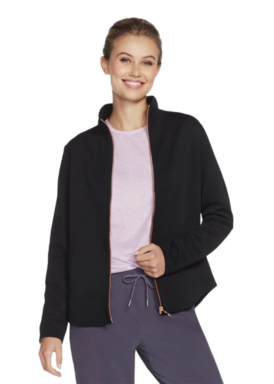Skechers Black Gowalk Shine Jacket